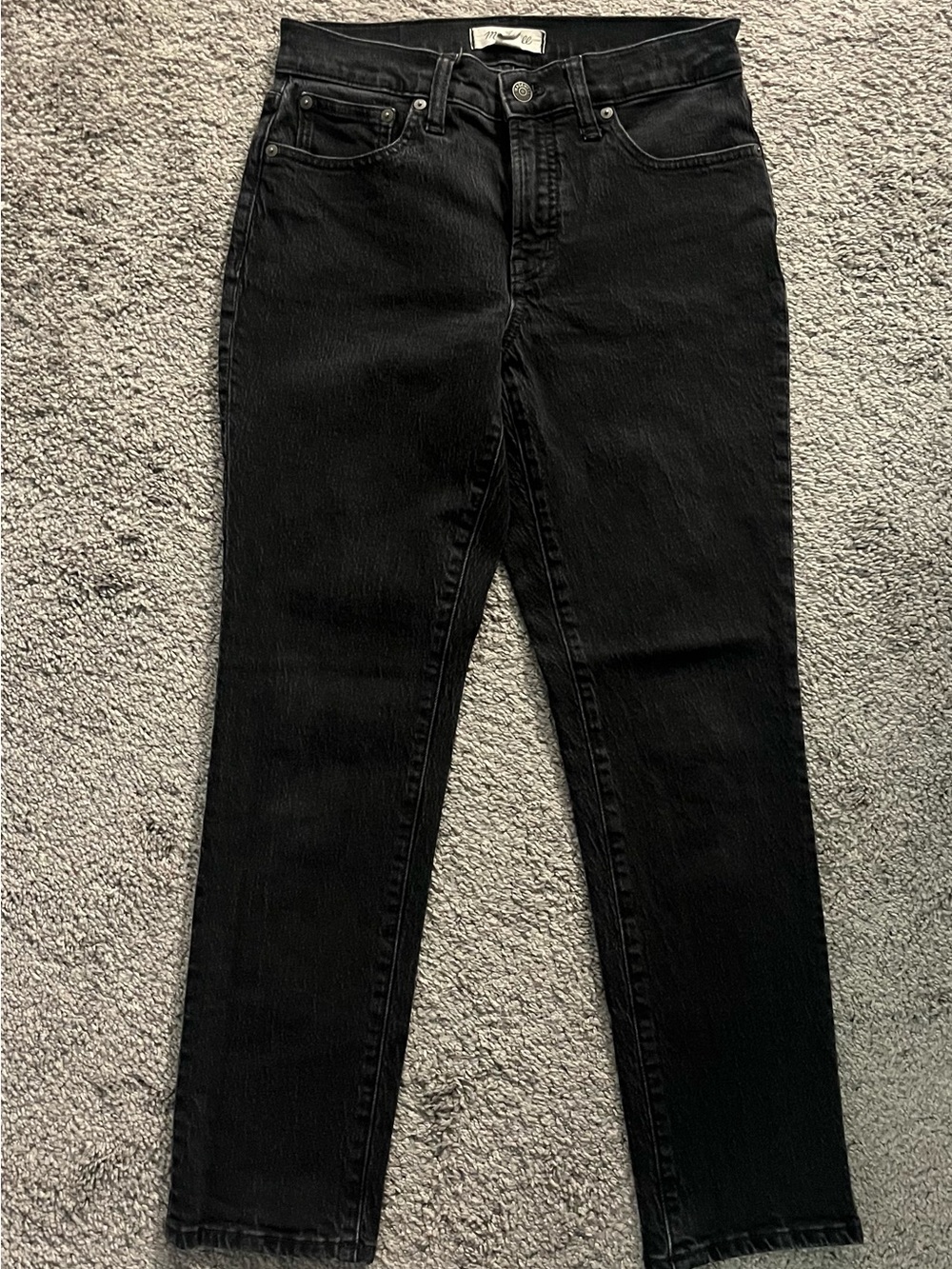 Madewell Black Denim Jeans